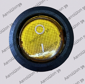 Клавиша 214  с подсветкой желтая